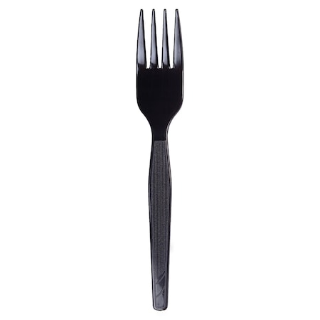 Dixie FORK, BLACK HVY/MED WEIGHT PK DXEFM517